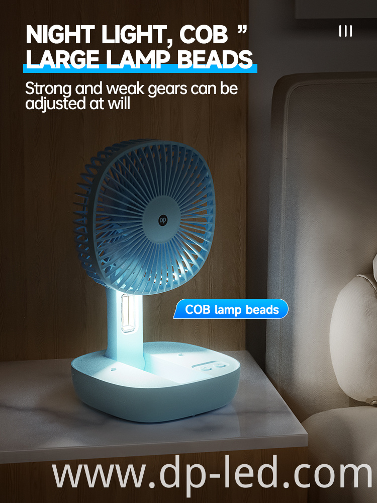 Table Foldable Standing Fan